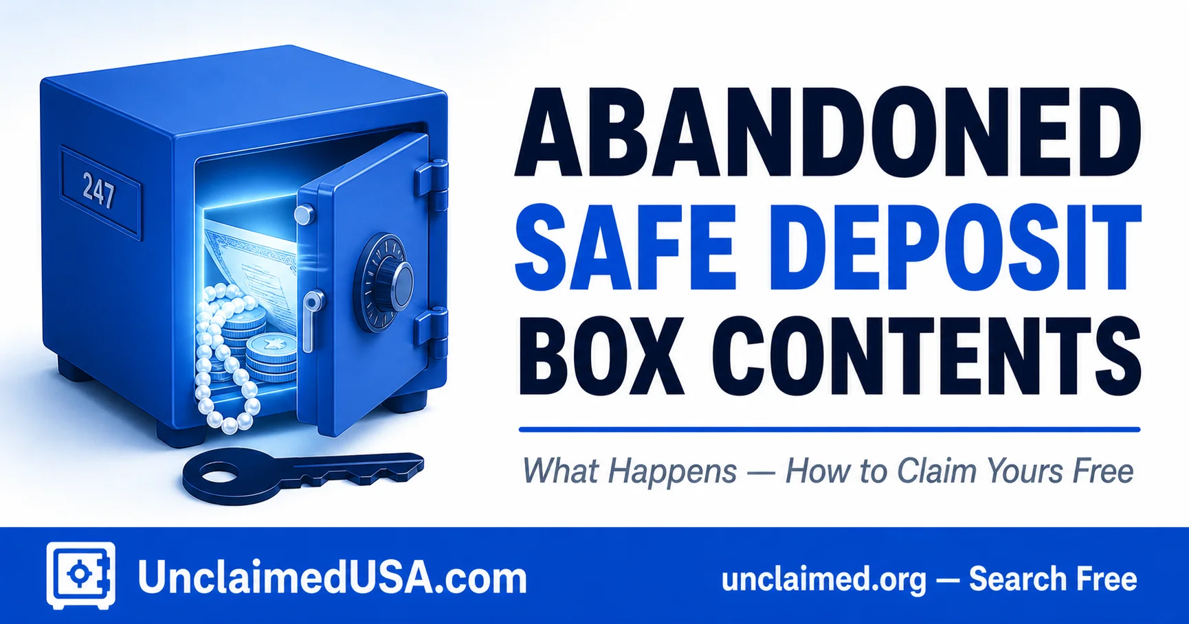 Unclaimed Property Safe Deposit Box